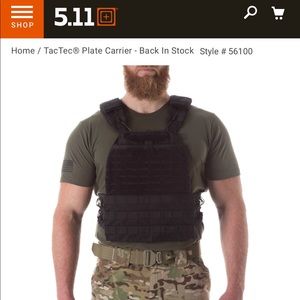 5.11 weight vest with weights 14lb